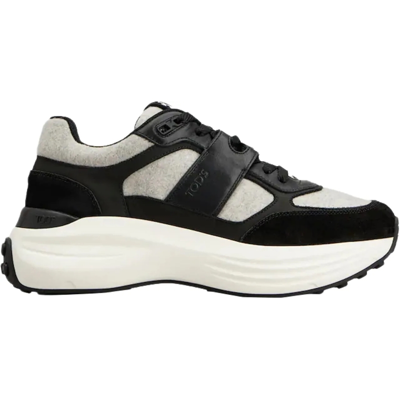 Tod's Sneaker basse Sneakers Nero Grigio Medio schwarz