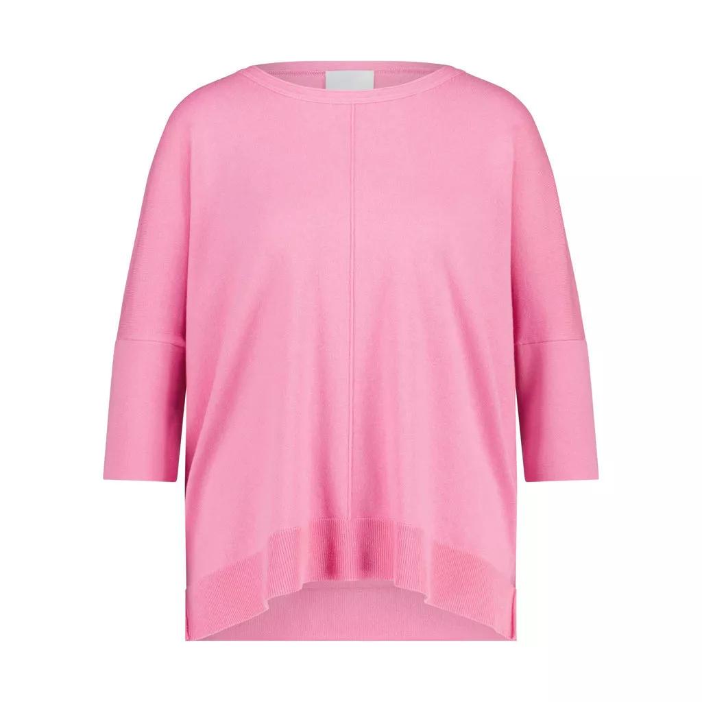 Allude - Oversize-Pullover aus Seiden-Kaschmir-Mix - Größe S - pink