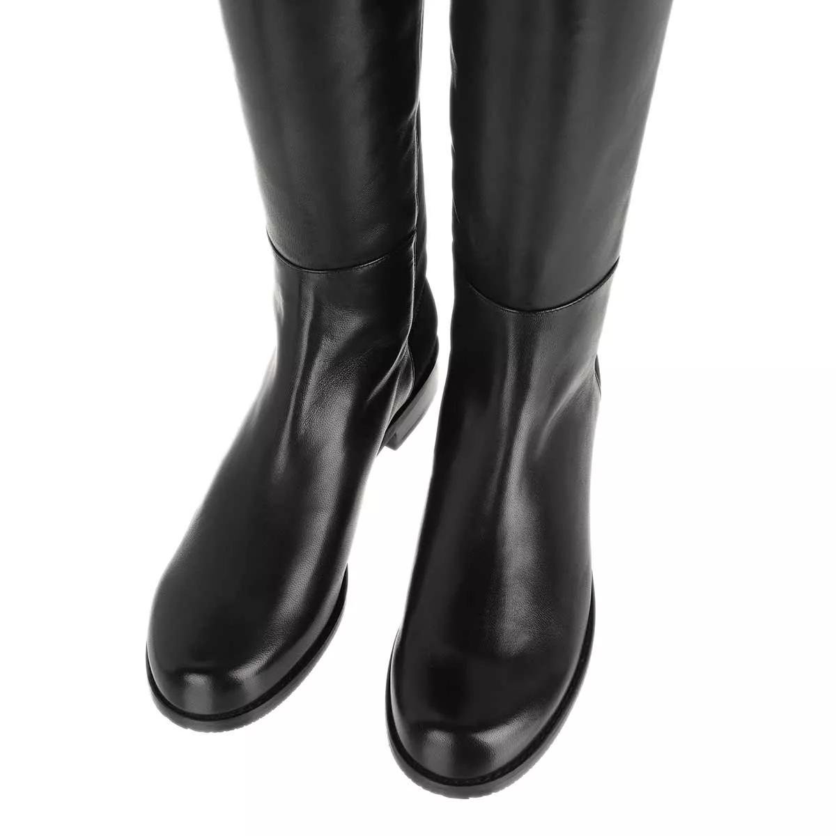 Stuart Weitzman 5050 Black Overknee Boot