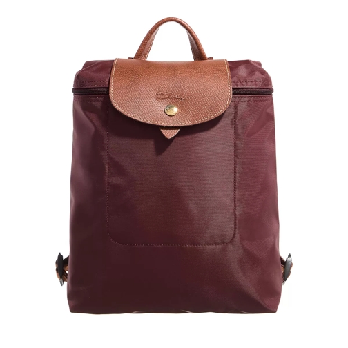 Longchamp Le Pliage Original Burgundy Rucksack