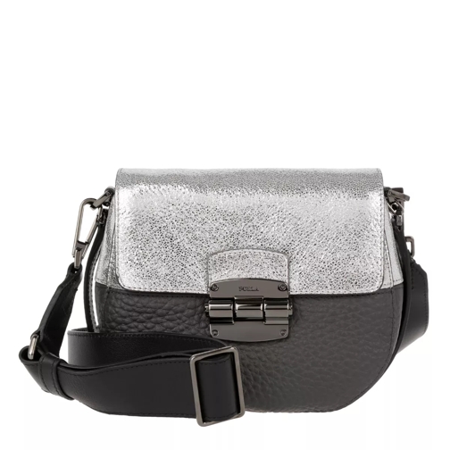 Furla Mini Club Crossbody Silver/Lava Crossbody Bag