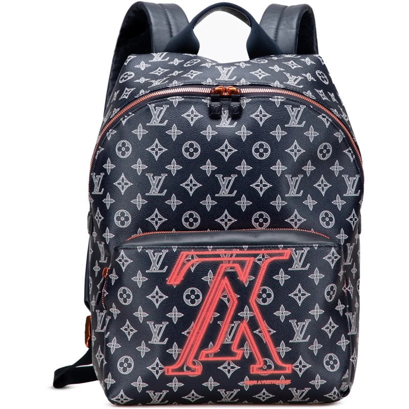 Louis Vuitton Rucksack Monogram Upside Down Ink Apollo blau