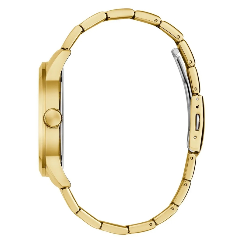 Guess Quarzuhr Quarz-Analoguhr Collegiate G gold(Image 2)
