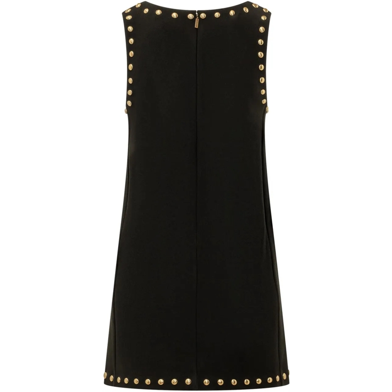 MICHAEL Michael Kors Minikleid Abito Smanicato con Scollo a V e Borchie schwarz(Image 2)