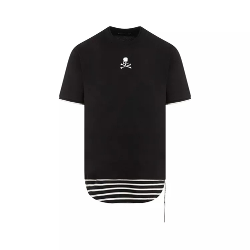 Mastermind World Layered Black Cotton T-Shirt Black 