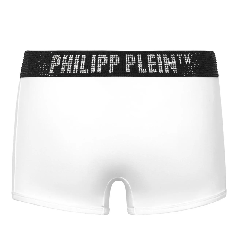 Philipp Plein  Boxer Mit Schmucksteinen weiss(Image 2)