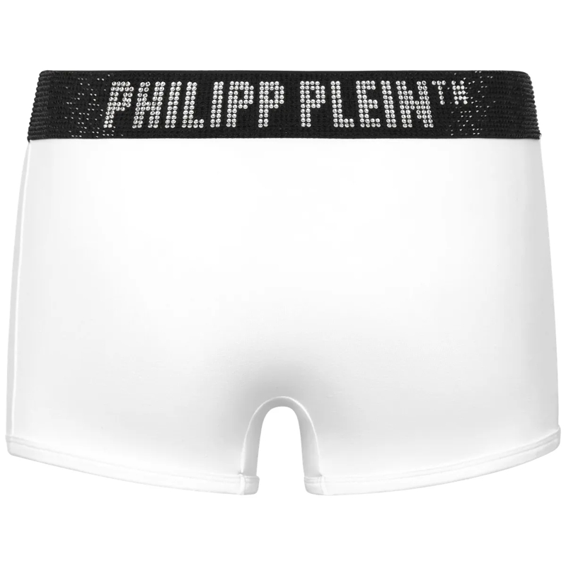 Philipp Plein  Boxer Mit Schmucksteinen weiss(Image 2)