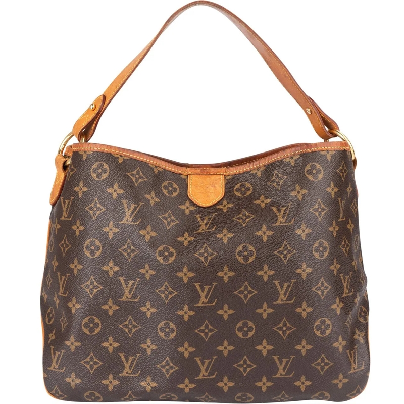 Louis Vuitton Tote Louis Vuitton Canvas Monogram Delightful PM Handba braun