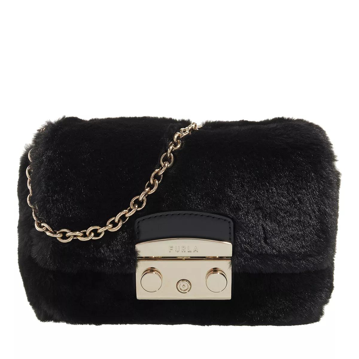 Furla Metropolis Mini Crossbody Nero | Crossbody Bag