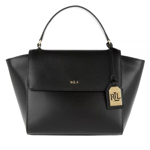 Lauren Ralph Lauren Barclay Leather Crossbody Bag Black Cartable