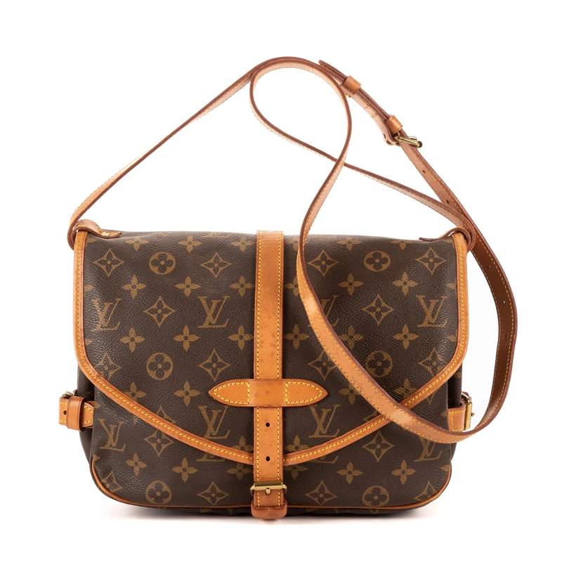 Louis Vuitton Crossbody Bag Saumur PM braun