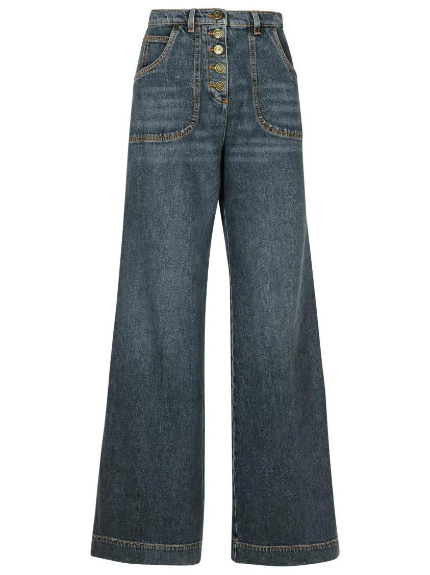 Etro - Gray Cotton Jeans - Größe 27 - grau