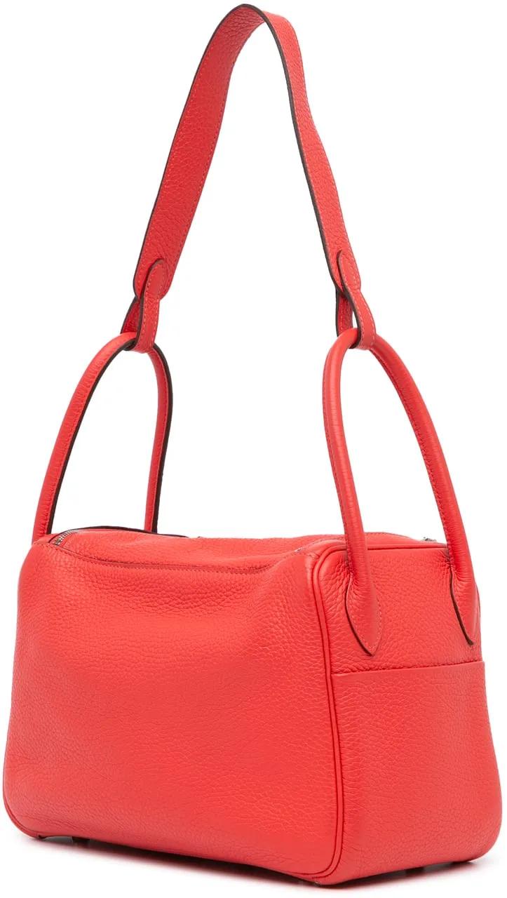 Hermès Hobo bags 2018 Clemence Lindy 26 in rood