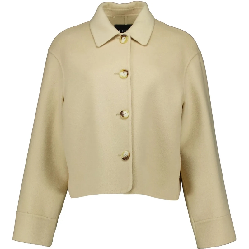 STUDIO AR Trenchcoat Studio Ar Nicolina  Lichtgeel 01tl261032.01 gelb