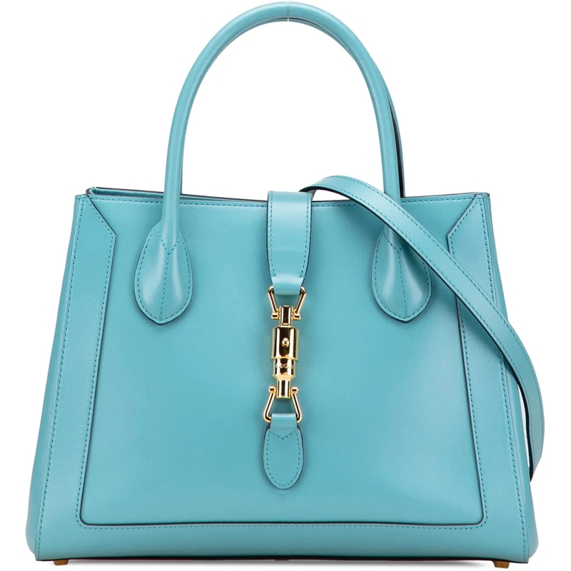 Gucci Sac à bandoulière Medium Calfskin Jackie 1961 Tote blau