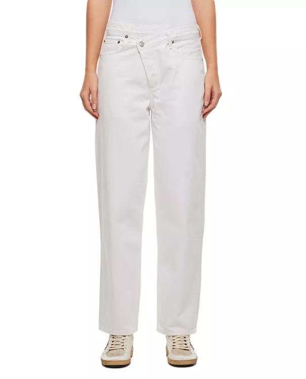 Agolde - Criss Cross Regular Denim Pants - Größe 25 - white