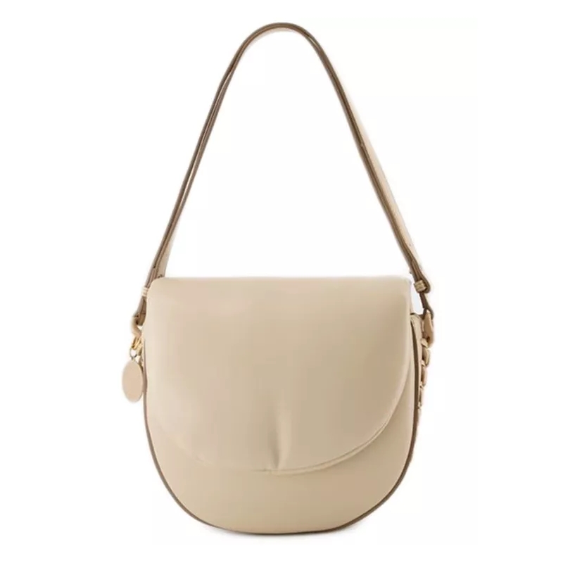 Stella McCartney Schoudertas M Flap Puffy Alter Mat Bag  - Vegan Leather - Beig Neutrals
