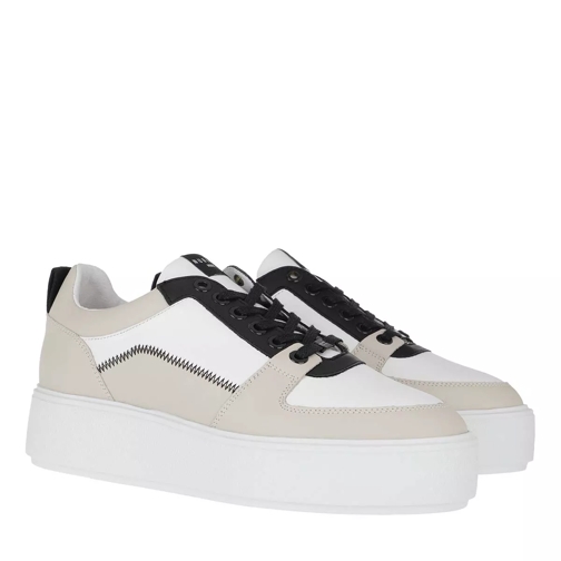 Nubikk Elise Blush Sneaker White Leather Multi Color Low-Top Sneaker