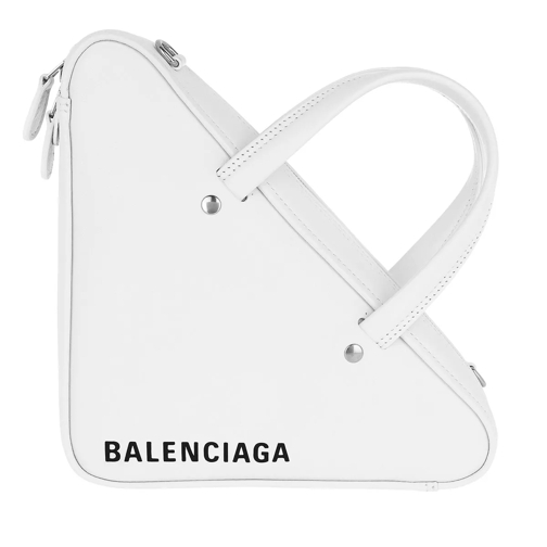 Balenciaga Triangle Duffle XS Bag White Crossbody Bag