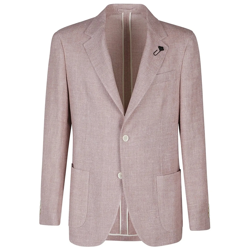 Lardini  Roma Jacket Nude & Neutrals beige