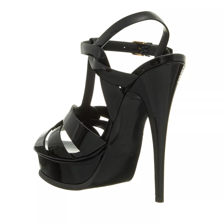 Ysl hot sale sandals black