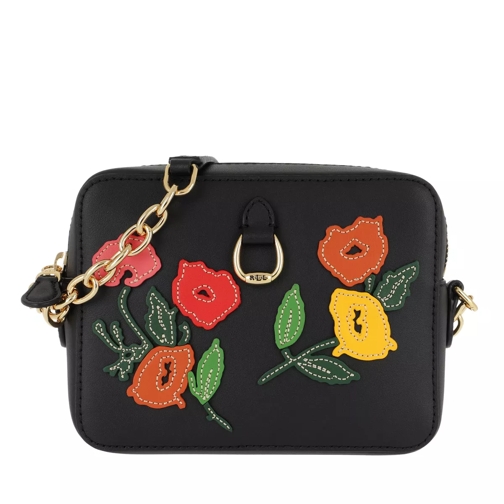 Lauren Ralph Lauren Bennington Crossbody Bag Black/Multi Floral Crossbody Bag