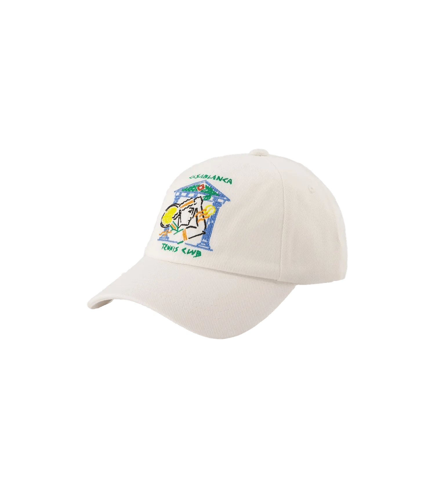 Casablanca Mützen - Casablanca AF24-HAT-002-08 CRAYON TEMPLE TENNIS CL - Gr. ONE SIZE - in Beige - für Damen