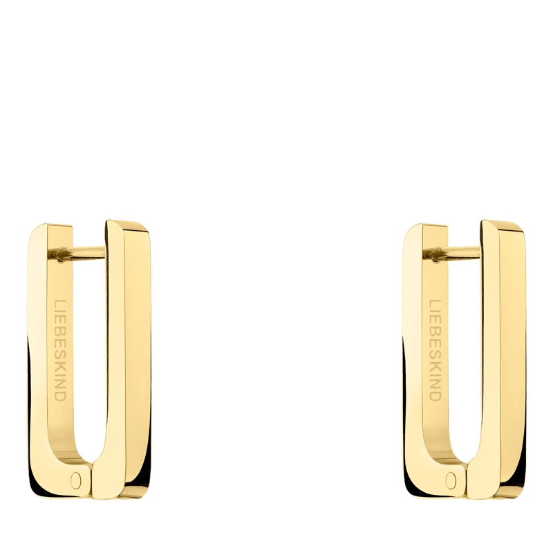 Liebeskind Berlin Ohrstecker Edelstahl The Mini Link gold(Image 5)