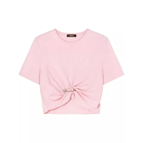 Versace T-Shirt Milano Stamp Pink Pink 