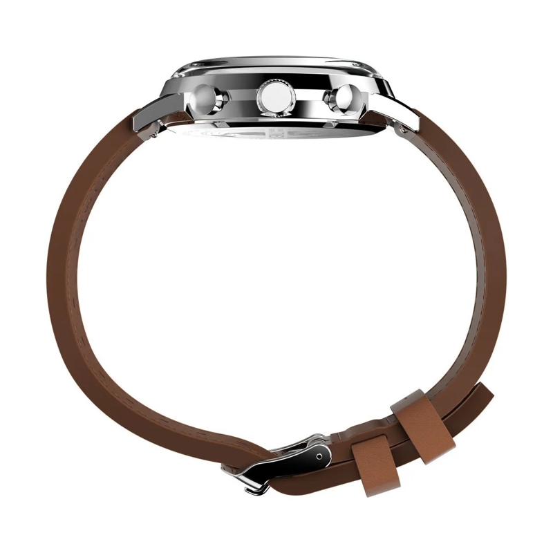 Timex Chronograph Quarz Chronograph Uhr Marlin¬Æ braun(Image 2)