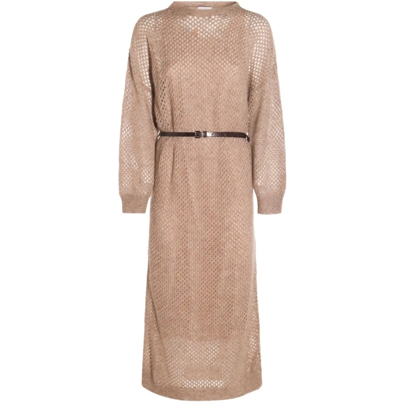 Brunello Cucinelli Maxikleid Dresses Brown braun