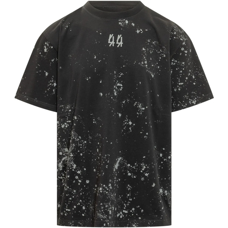44 Label Group T-Shirt T-shirt con Stampa All Over schwarz