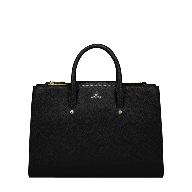 AIGNER Fourre-tout Handtasche Ivy Schwarz