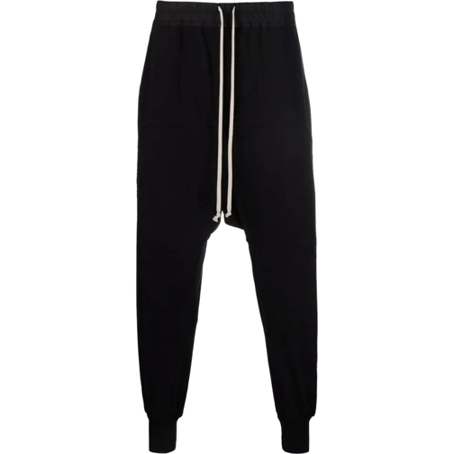 Rick Owens Freizeithosen Prisoner Drawstring Rig Pants Black schwarz