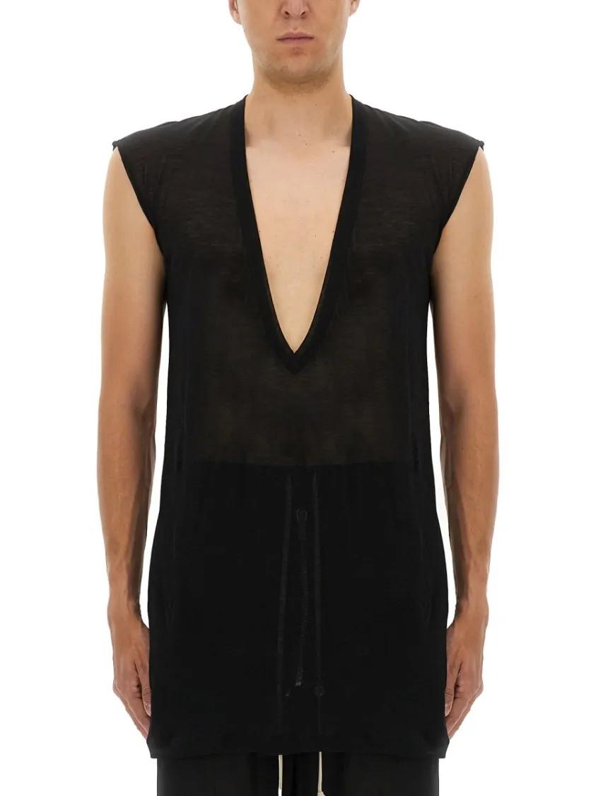 Thumbnail - Rick Owens - "Dylan" T-Shirt - Größe S - schwarz