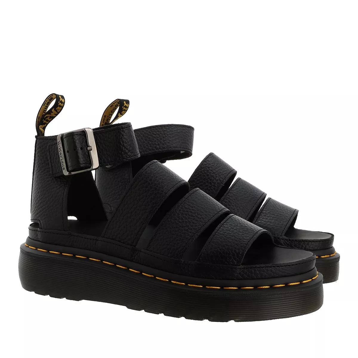 dr martens clarissa ii quad chunky sandals in black