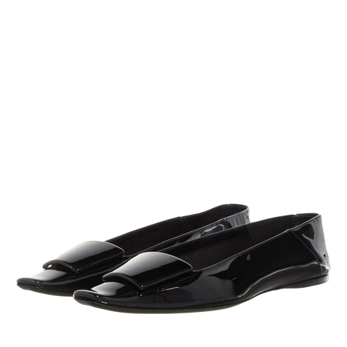 Saint Laurent Ballerina Poppy Ballerinas Black