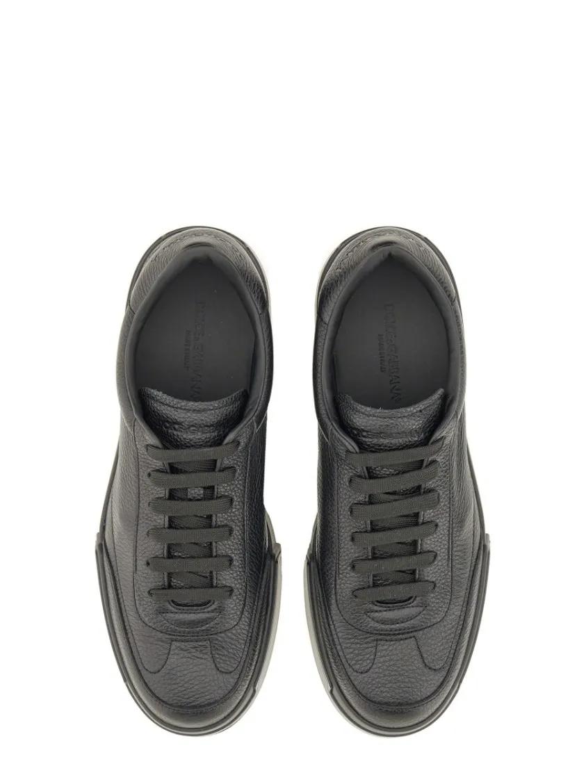 Thumbnail - Dolce&Gabbana Low-Top Sneaker - Portfino "Yacht" Sneaker - Gr. 45 (EU) - in Schwarz - für Damen