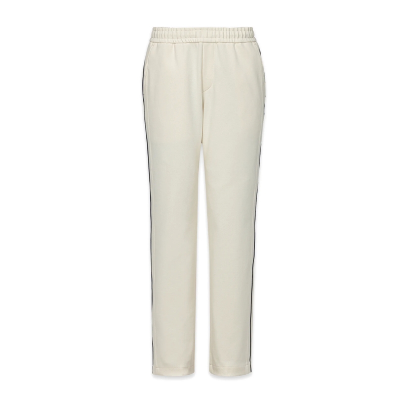 MCM Jogginghose Trainingshose Essential aus Romanit mit Logo White