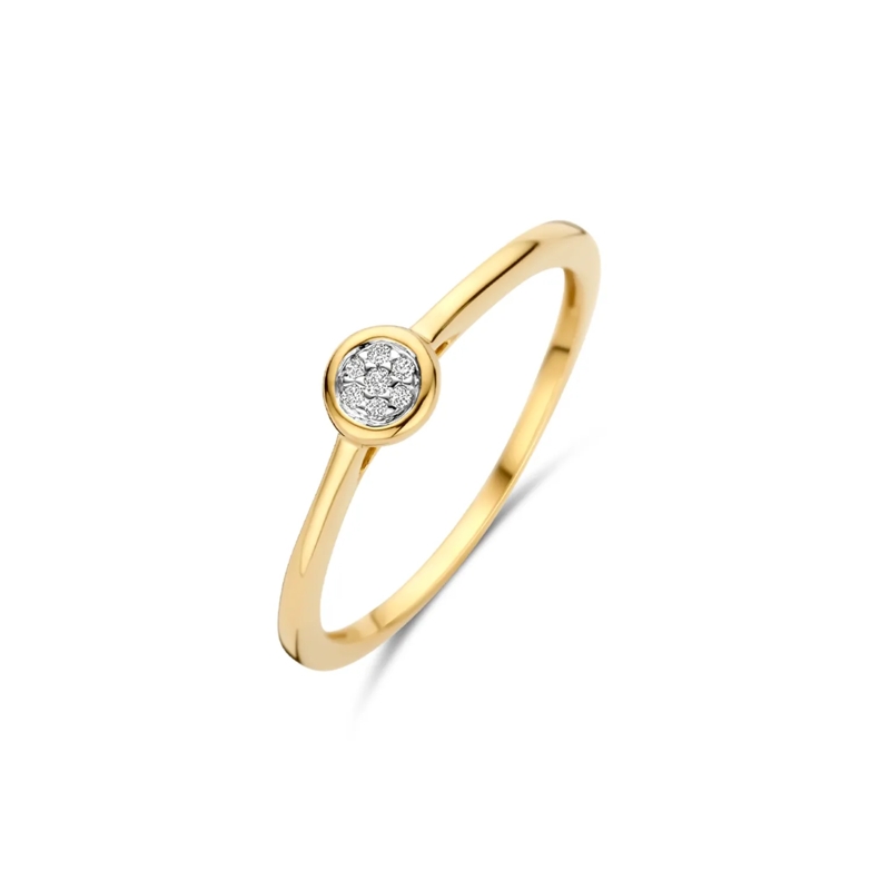 Blush Bague Natural Diamonds 585 Gold Ring Gold