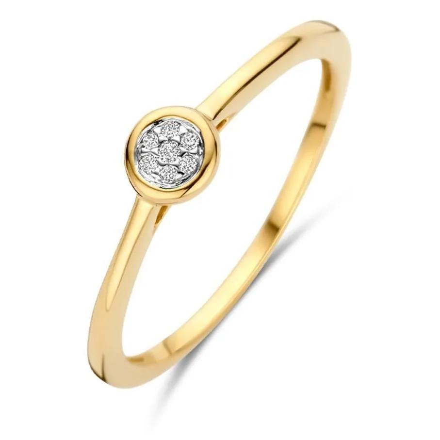 Thumbnail - Blush Ring - Diamantring - Gr. 52 - in Gold - für Damen