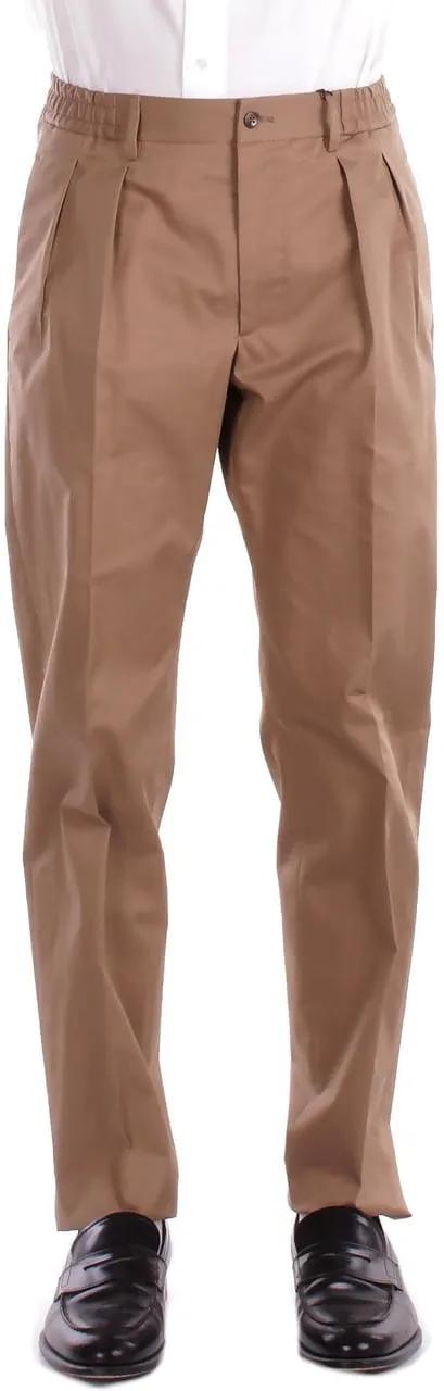 Thumbnail - Tagliatore - Trousers Camel - Größe 48 - beige