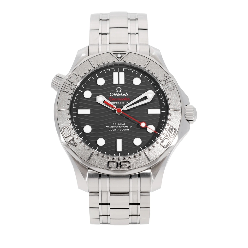 Omega Montre automatique Seamaster Schwarz