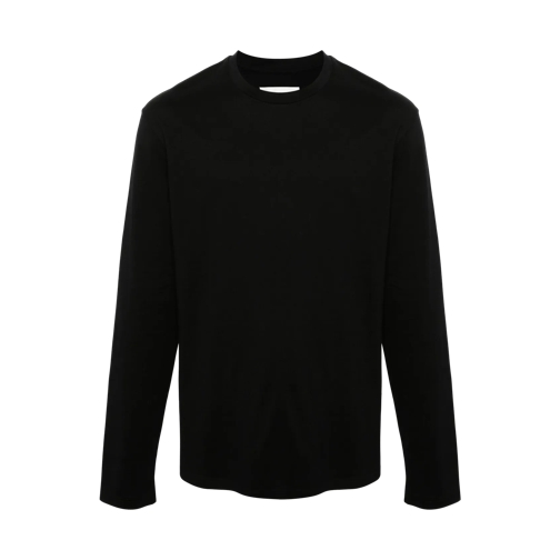 Jil Sander Chemises Longsleeve mit Logo-Print 001 001