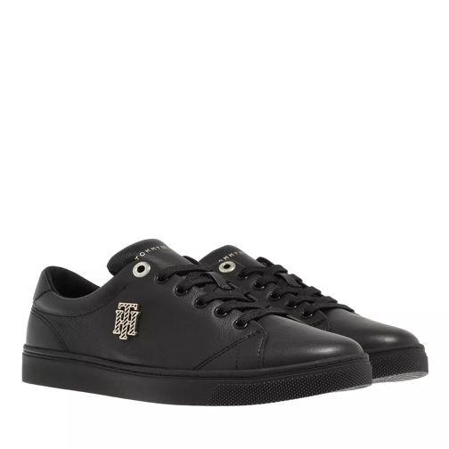 Tommy Hilfiger Th Embroidery Cupsole Sneaker Black Low-Top Sneaker