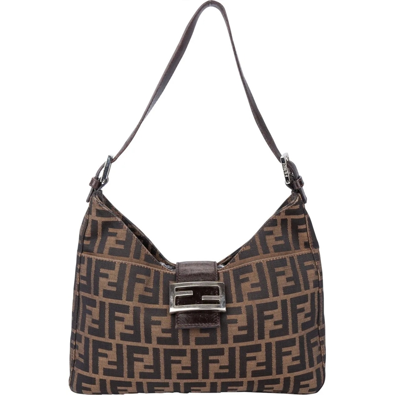 Fendi Schultertasche Fendi FF Monogram Baguette Shoulder Bag mehrfarbig