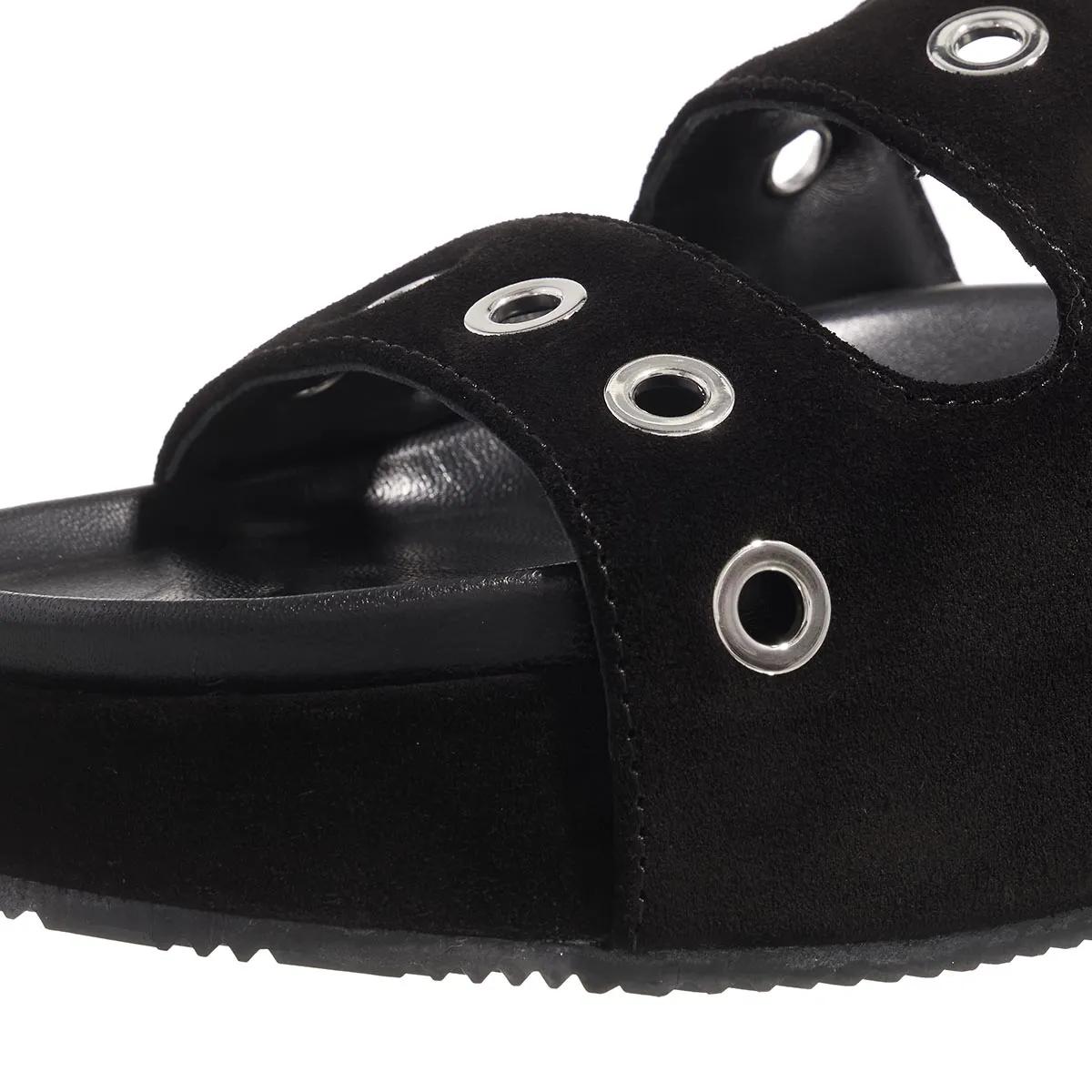 Thumbnail - INUIKII Slipper & Pantoletten - Suede Studs - Gr. 39 (EU) - in Schwarz - für Damen