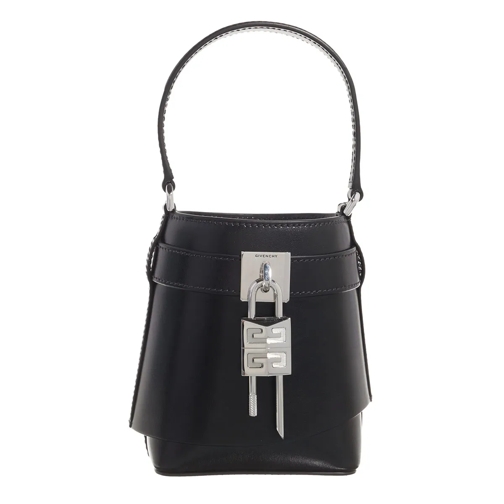 Givenchy Bucket Bag Shark Lock Micro Bucket Bag Black