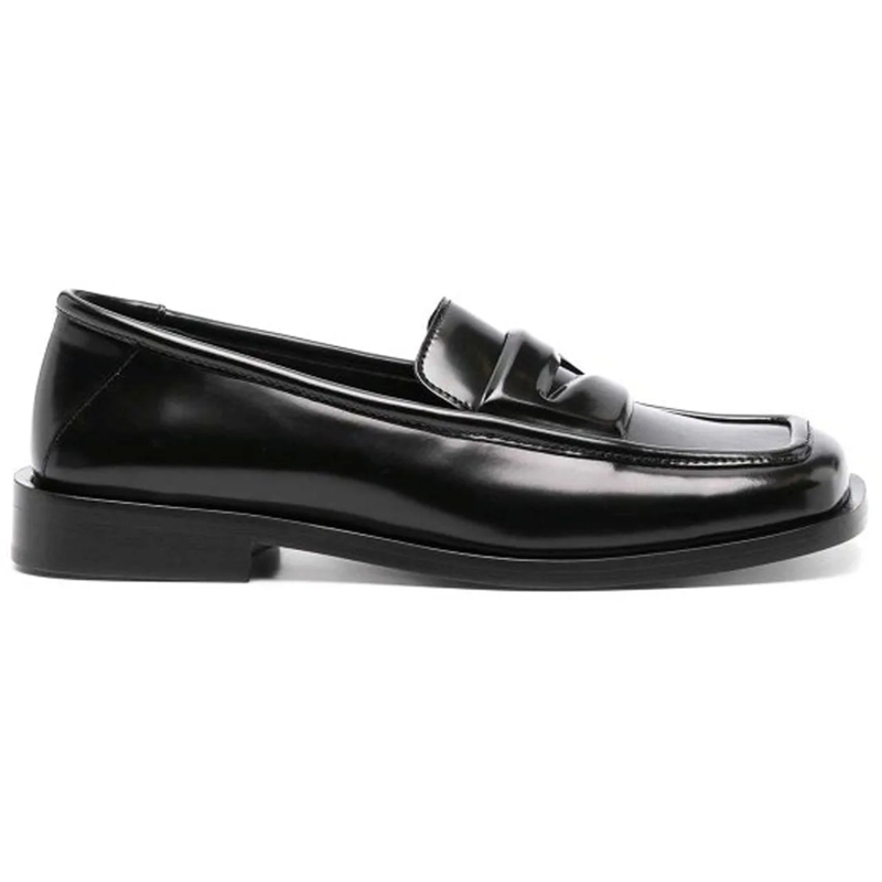 The Attico T-shirt The Attico Amanda Leather Loafers schwarz