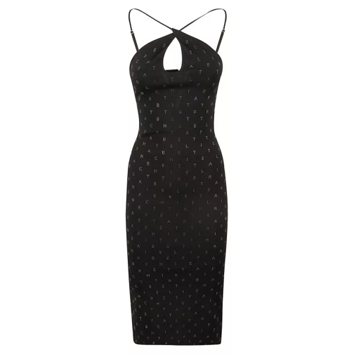 Elisabetta Franchi Fitted Dress Black 